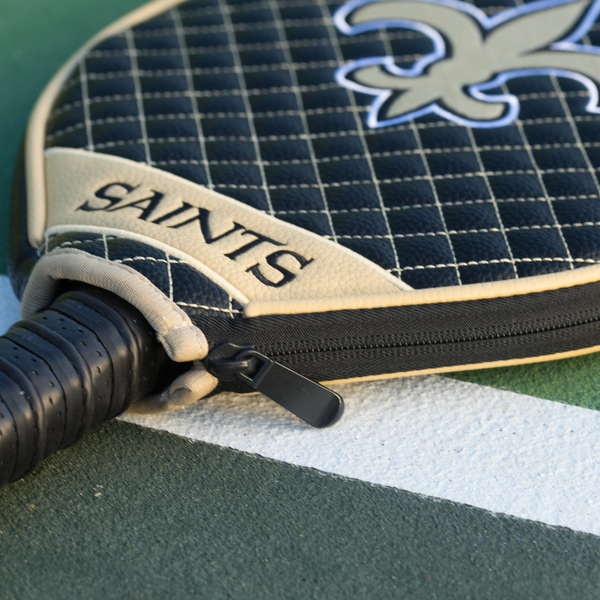 Saints Quilted Pickleball Paddle Cover