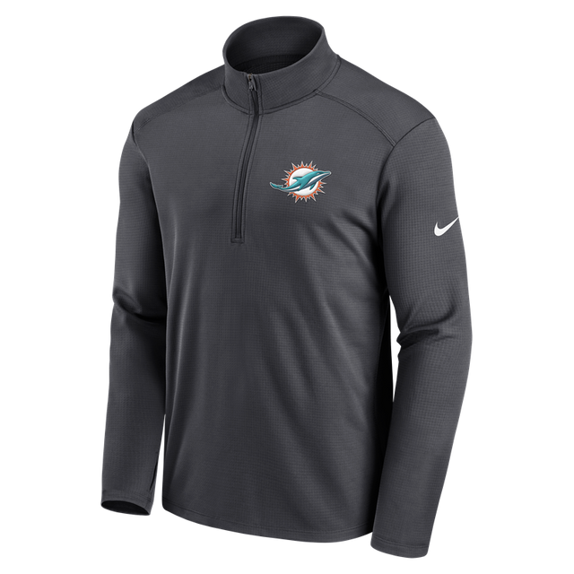 Dolphins Men's Nike Pacer Half Zip