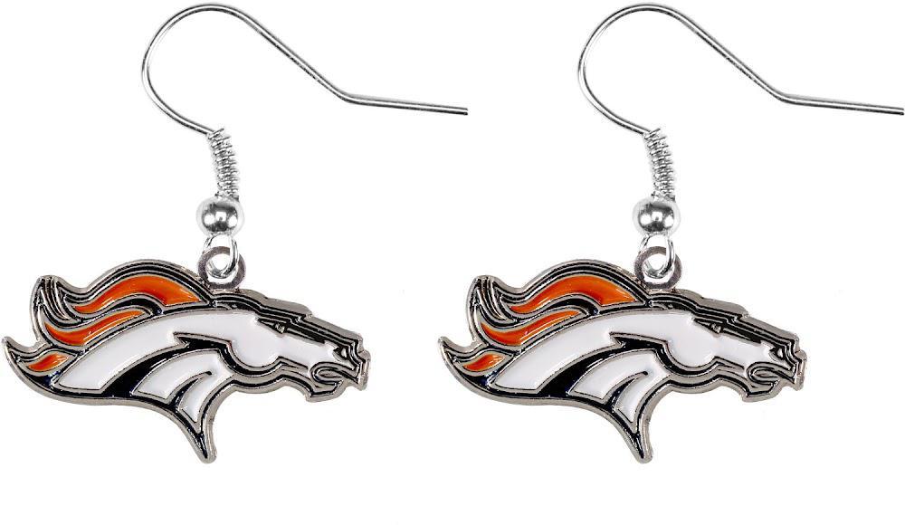 Broncos Logo Dangler Earrings Pro Football Hall of Fame
