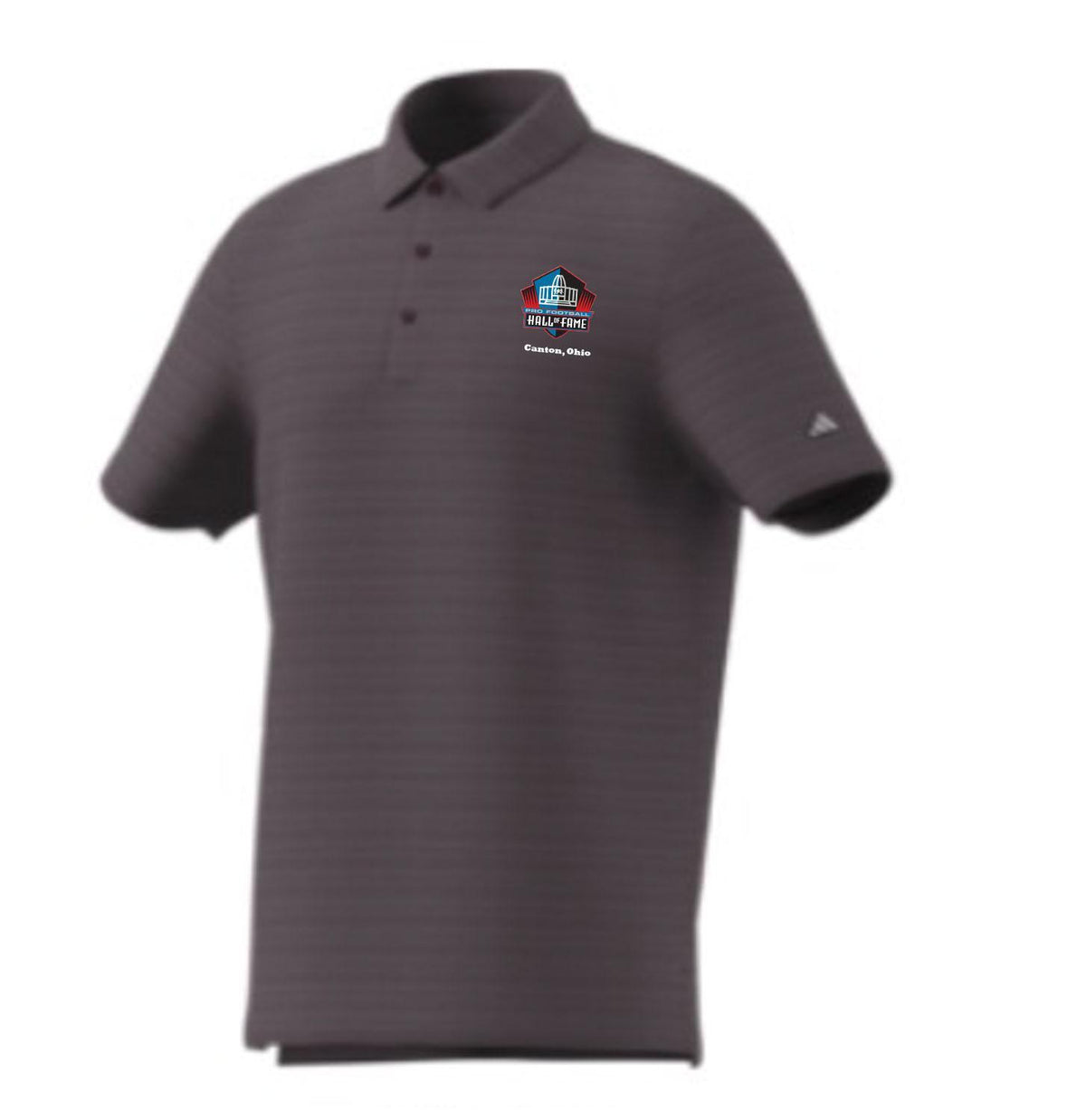 Hall of Fame 2026 Adidas Men's Maroon Ultimate365 Pencil Stripe ClimaCool Polo Pro Football Hall of Fame