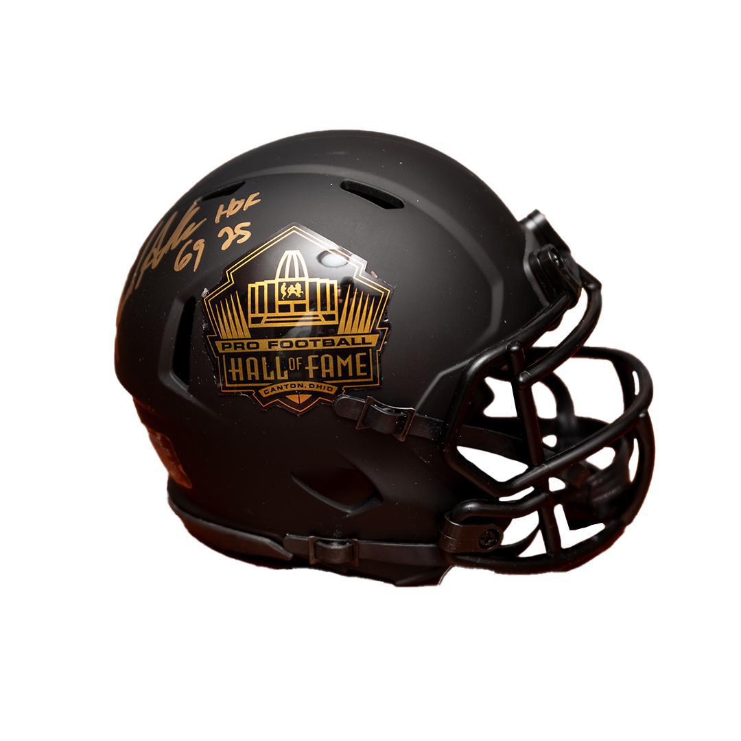 Jared Allen Autographed Hall of Fame Black Mini Helmet