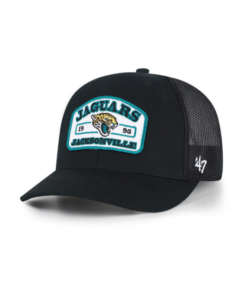 Jaguars 2026 '47 Brand Men's Roadway Strap Trucker Hat