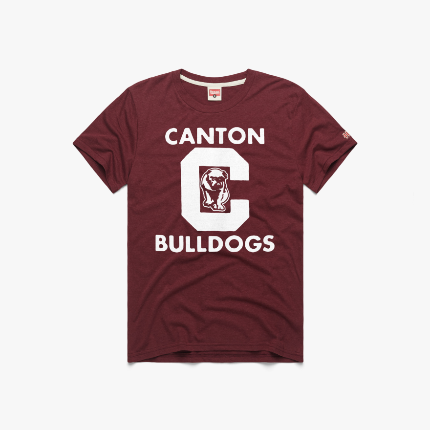 Hall of Fame Homage Canton Bulldogs T-Shirt Pro Football Hall of Fame