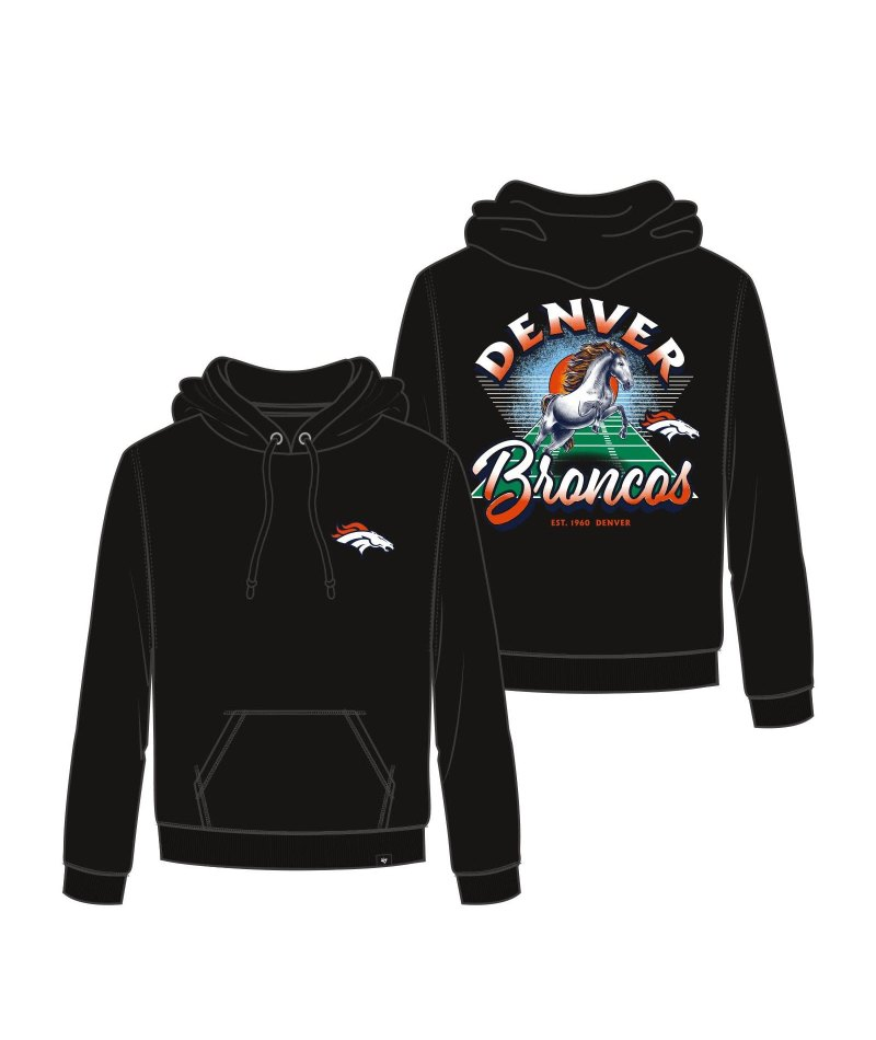 Broncos 2026 '47 Brand Men's Regional Backer Headline Hoodie