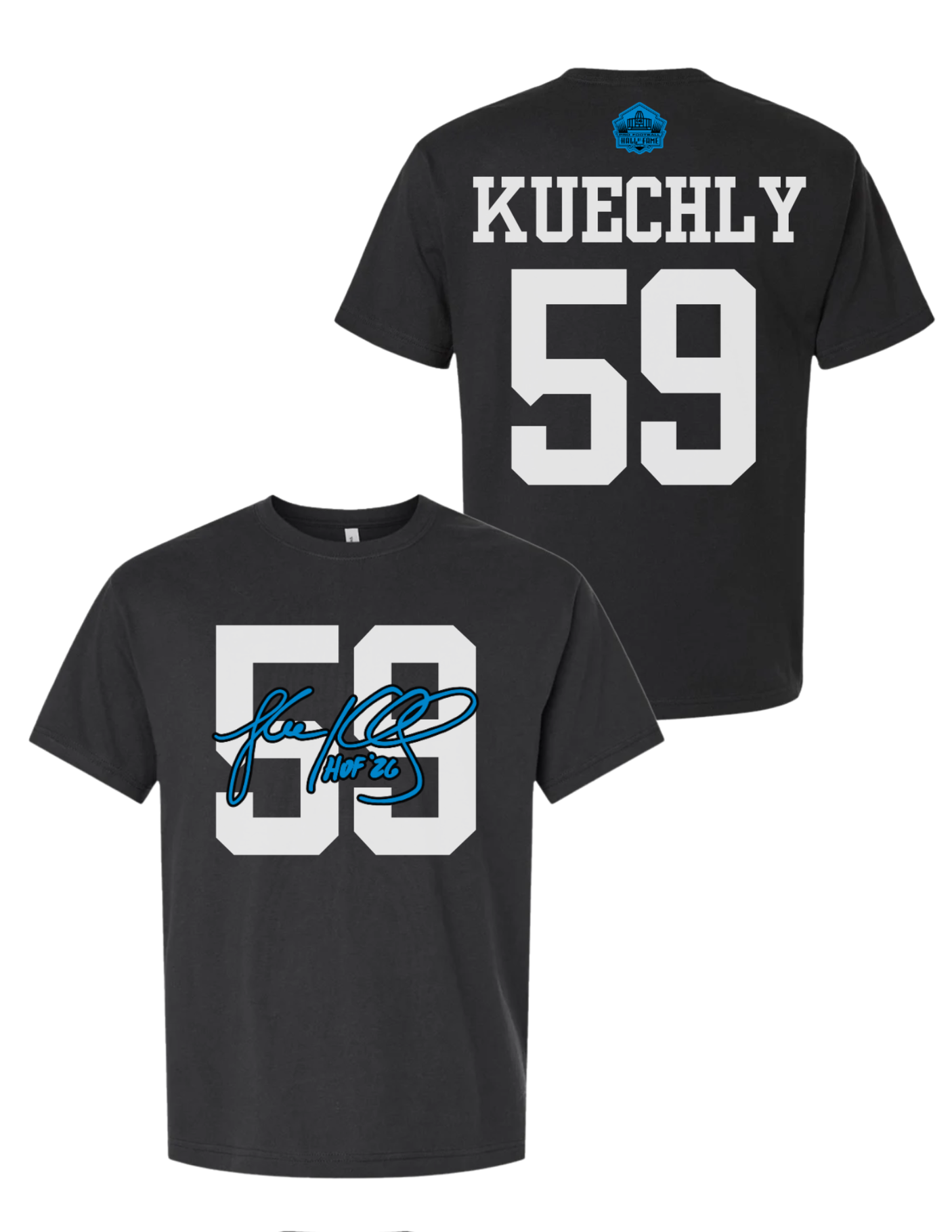 Luke Kuechly Panthers Class of 2026 Elected Signature T-Shirt