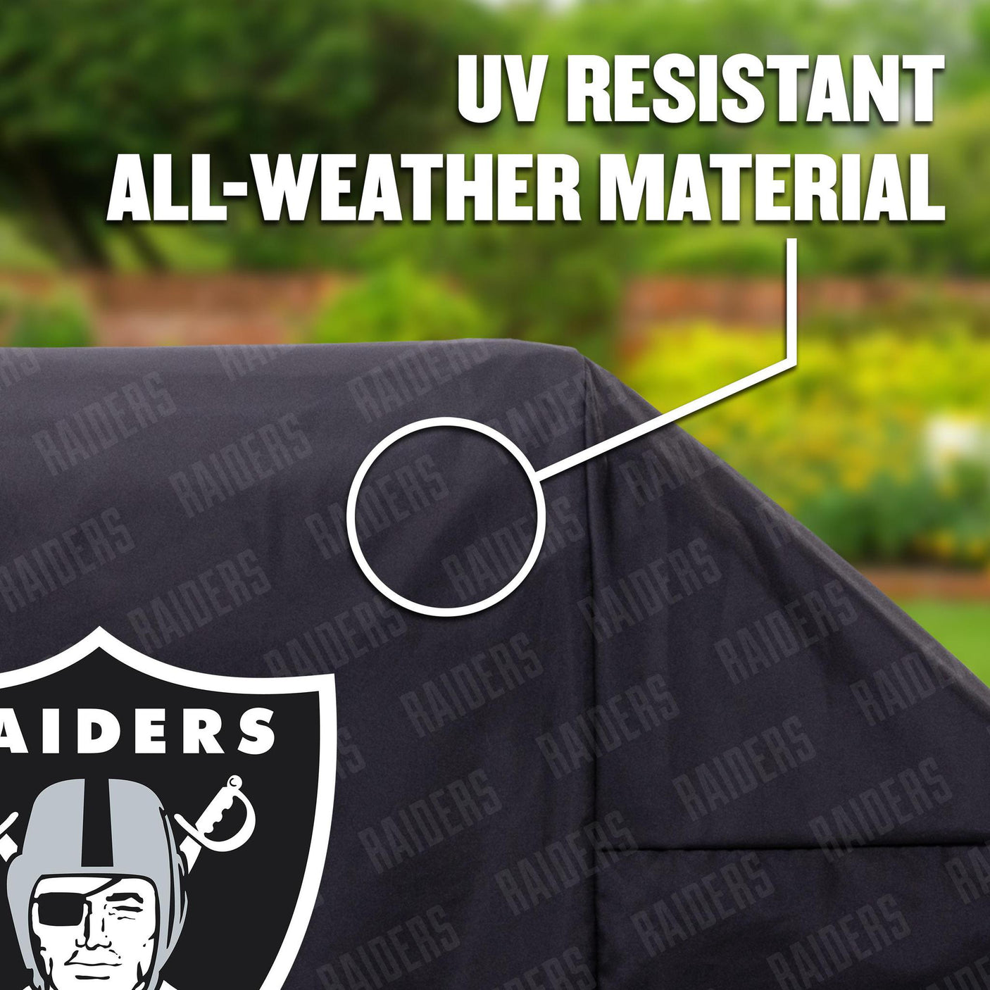 Raiders Heavy Duty Grill Cover