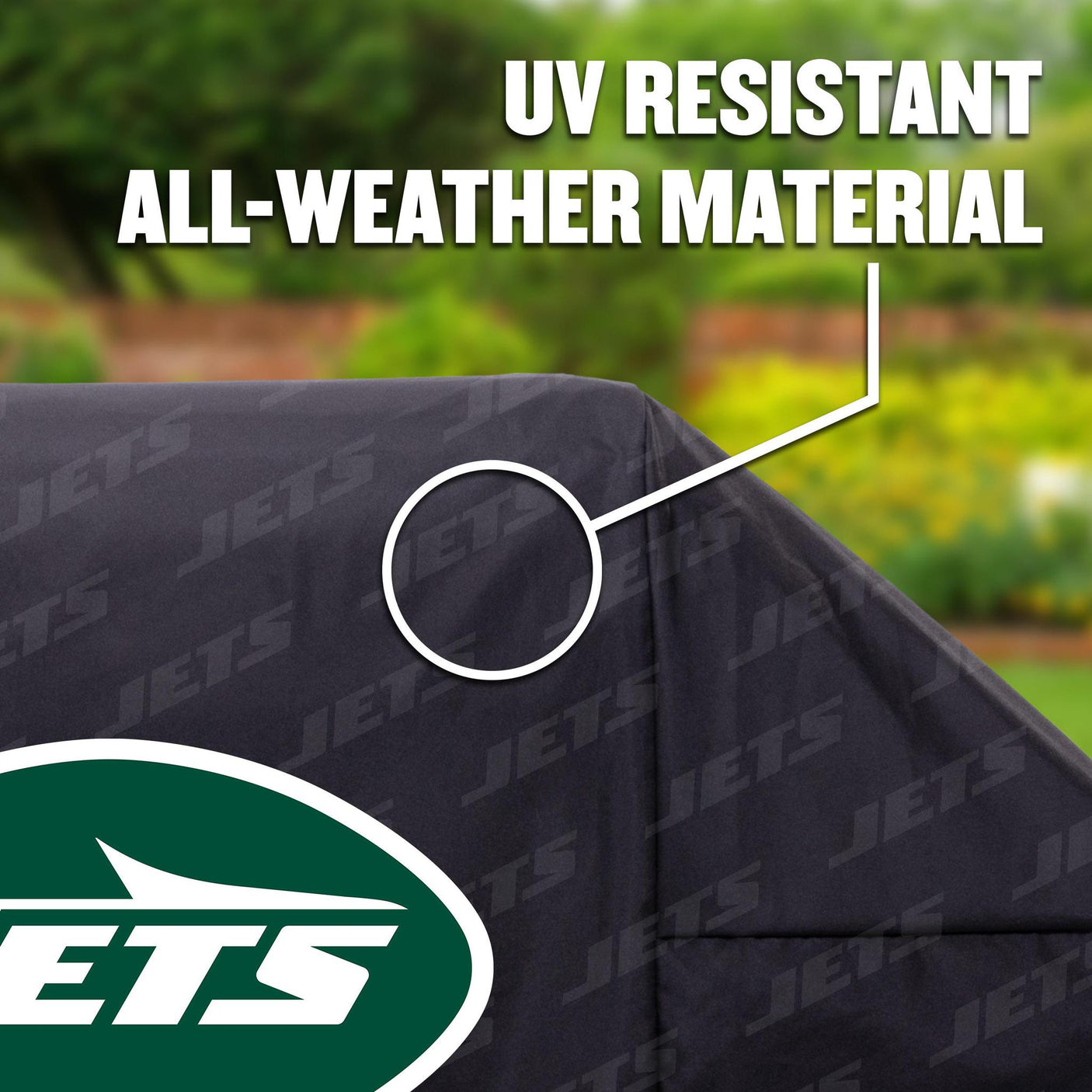 Jets Heavy Duty Grill Cover