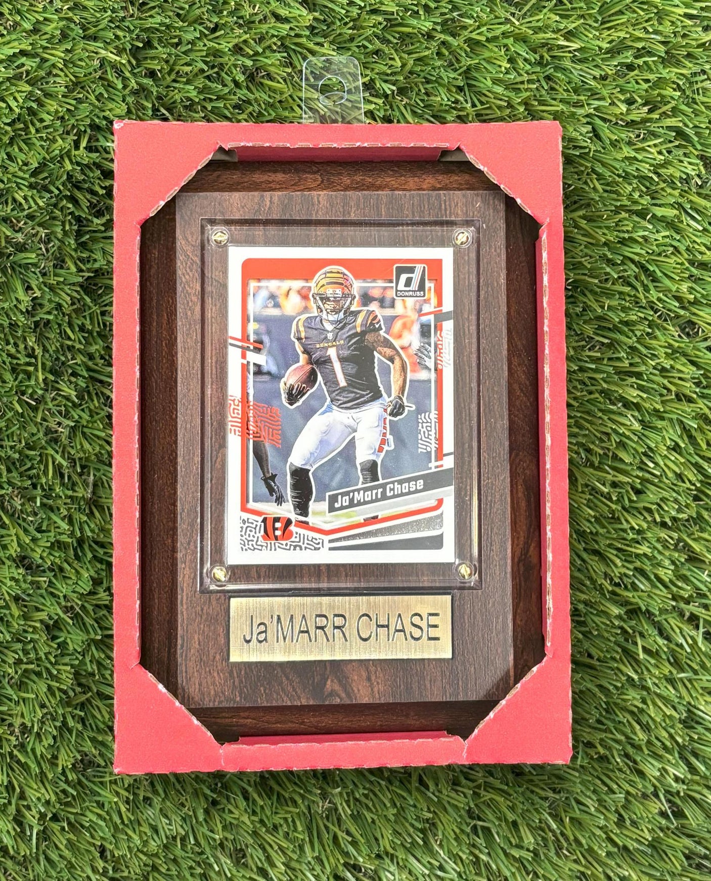 Ja'Marr Chase 4x6 Plaque