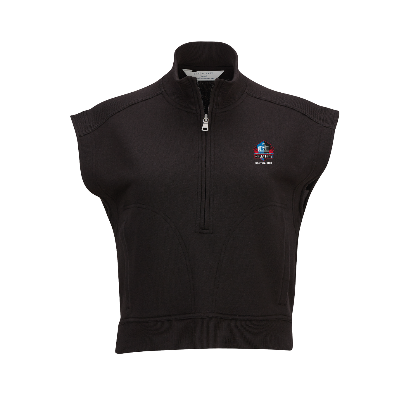 Hall of Fame 2025 Women's Sleeveless Terry Half Zip Pullover