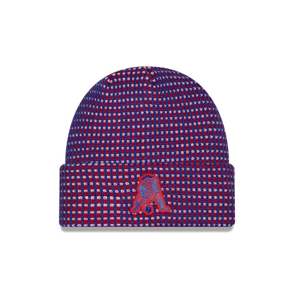 Patriots 2026 New Era Men's Throwback Sideline Cold Weather Knit Pro Football Hall of Fame