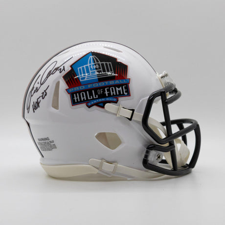 Eric Allen Autographed Hall of Fame White Mini Helmet