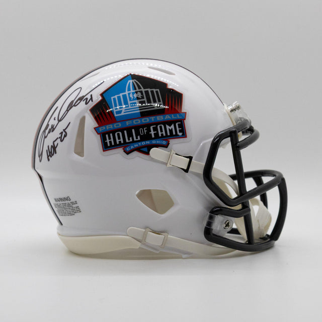 Eric Allen Autographed Hall of Fame White Mini Helmet