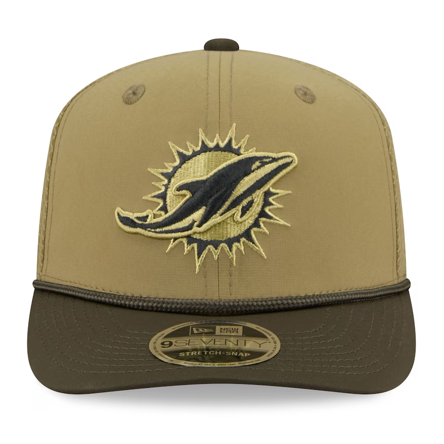 Dolphins 2025 New Era Men's 9SEVENTY Salute to Service Hat