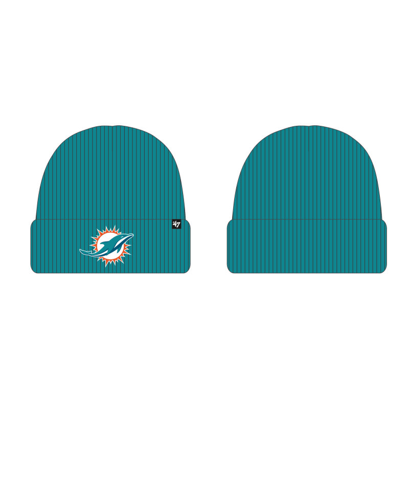 Dolphins 2025 '47 Brand Men's Harbor Cuff Knit
