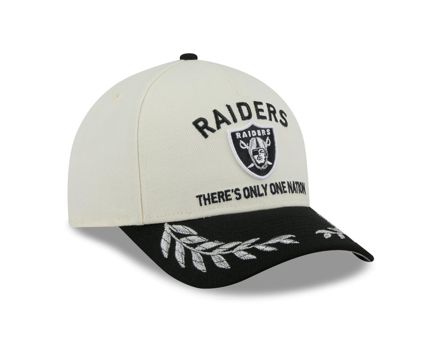 Raiders 2025 New Era 9FORTY Stretch Snap Color Way Draft Hat