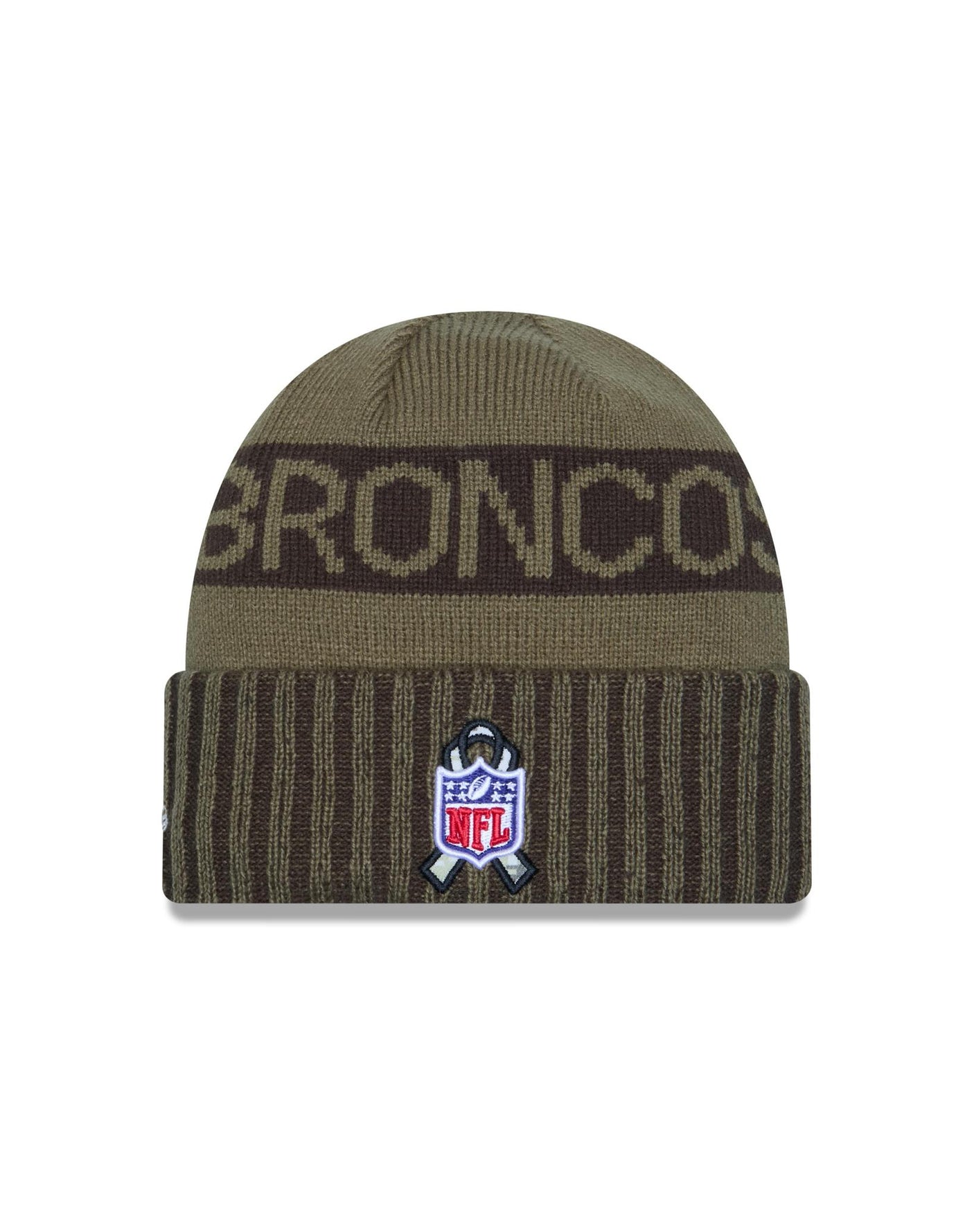 Broncos 2025 Men's New Era Salute to Service Knit
