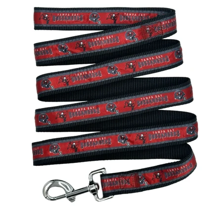 Buccaneers Pets First Satin Dog Leash