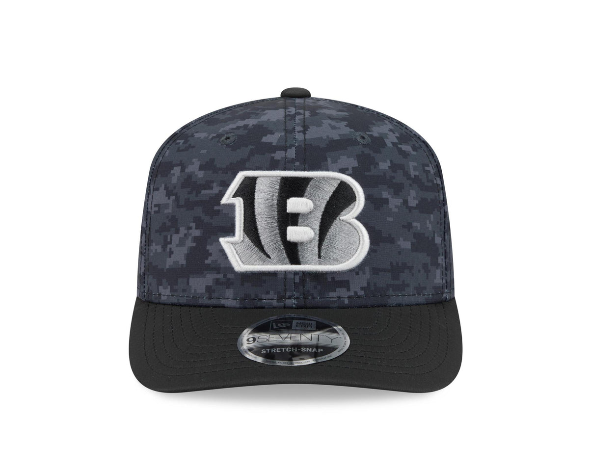 Bengals 2026 New Era Men's 9SEVENTY Salute to Service Hat Pro Football Hall of Fame