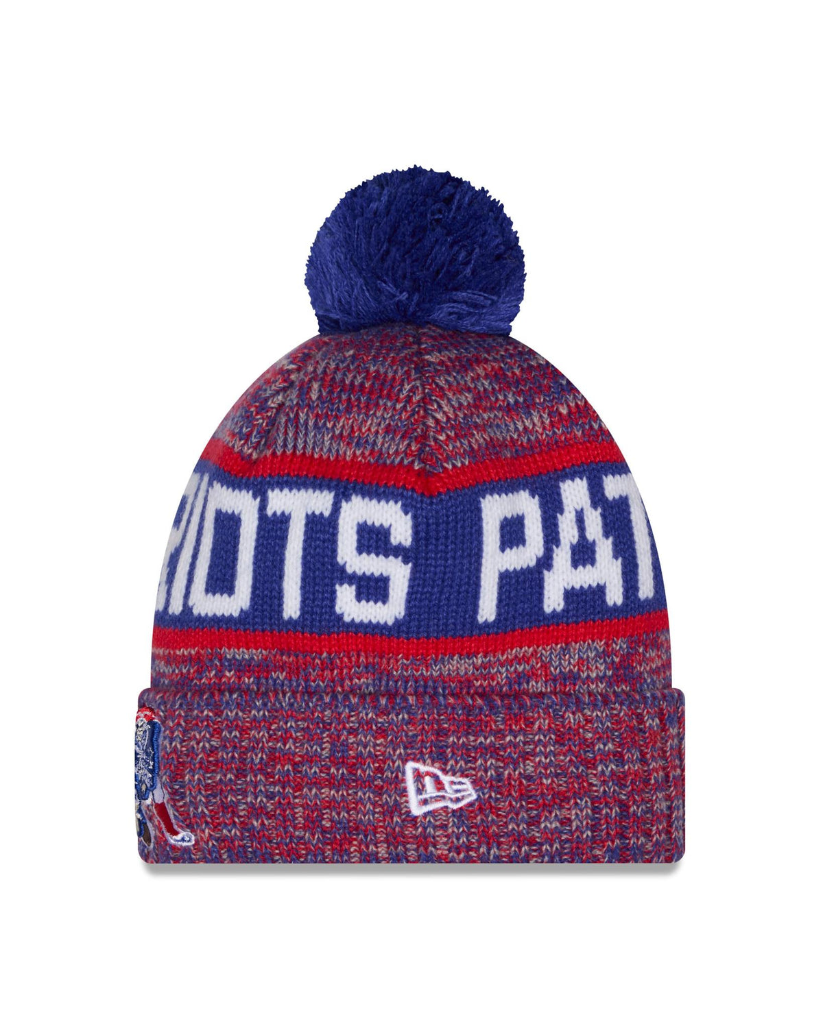 Patriots 2026 New Era Men's Throwback Tri-Color Knit Pro Football Hall of Fame
