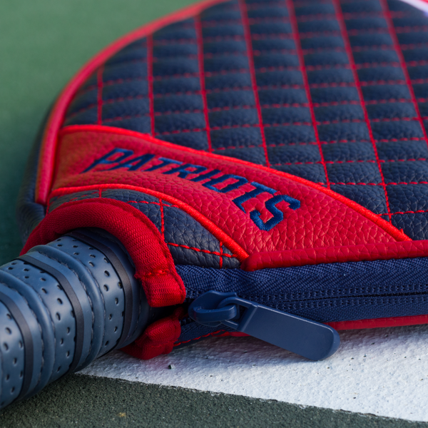 Patriots Quilted Pickleball Paddle Cover