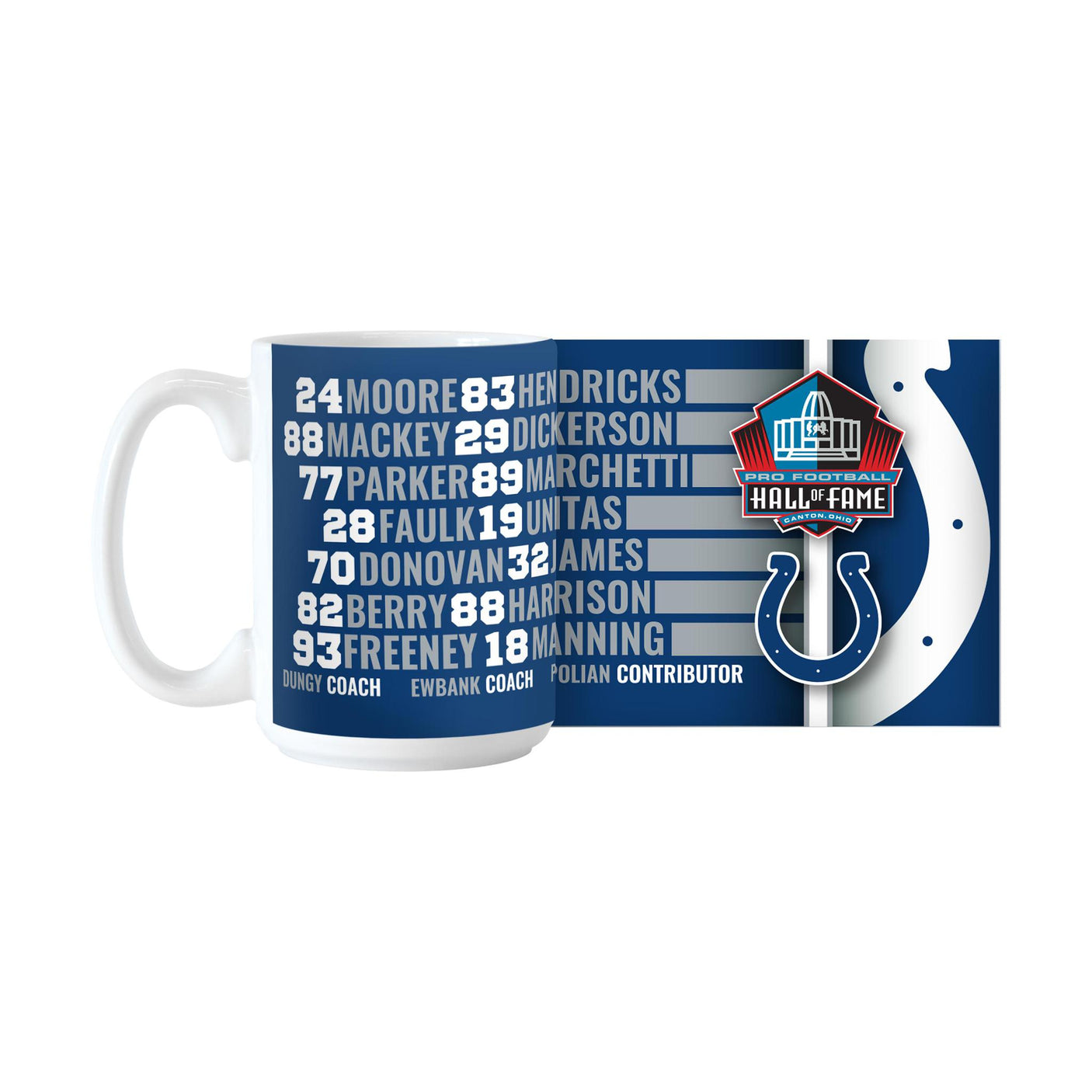 Colts 2024 Hall of Famers Mug
