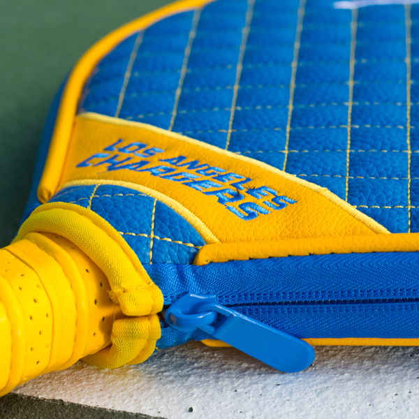 Chargers Quilted Pickleball Paddle Cover