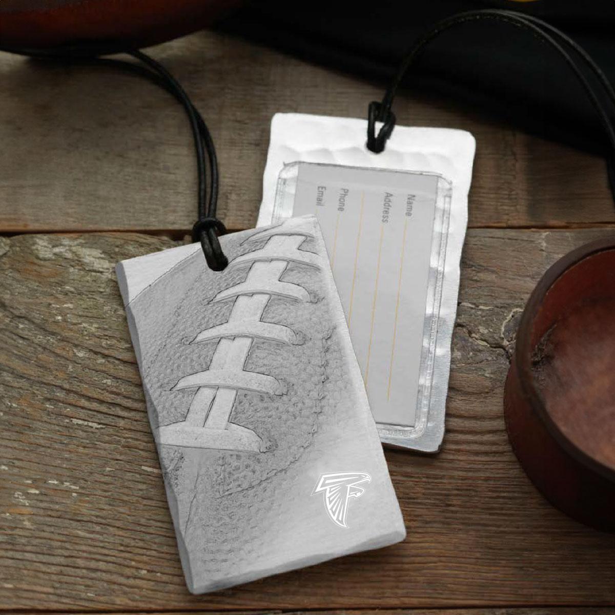 Falcons Football Bag Tag
