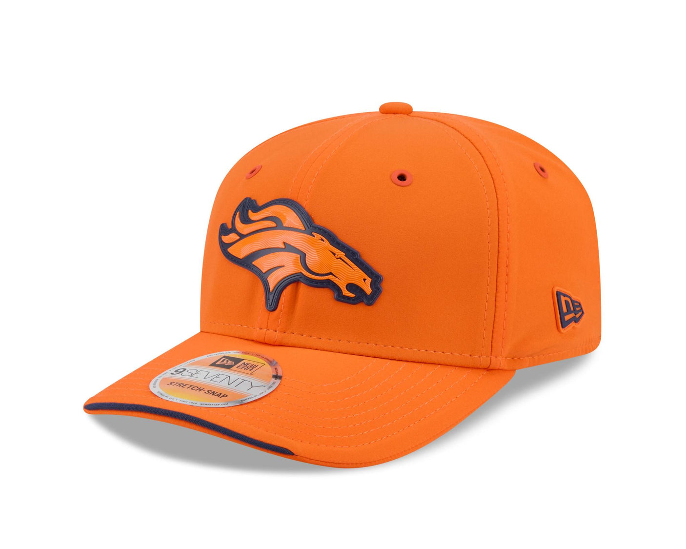 Broncos 2026 New Era Men's 9SEVENTY Stretch Snap Sideline Hat