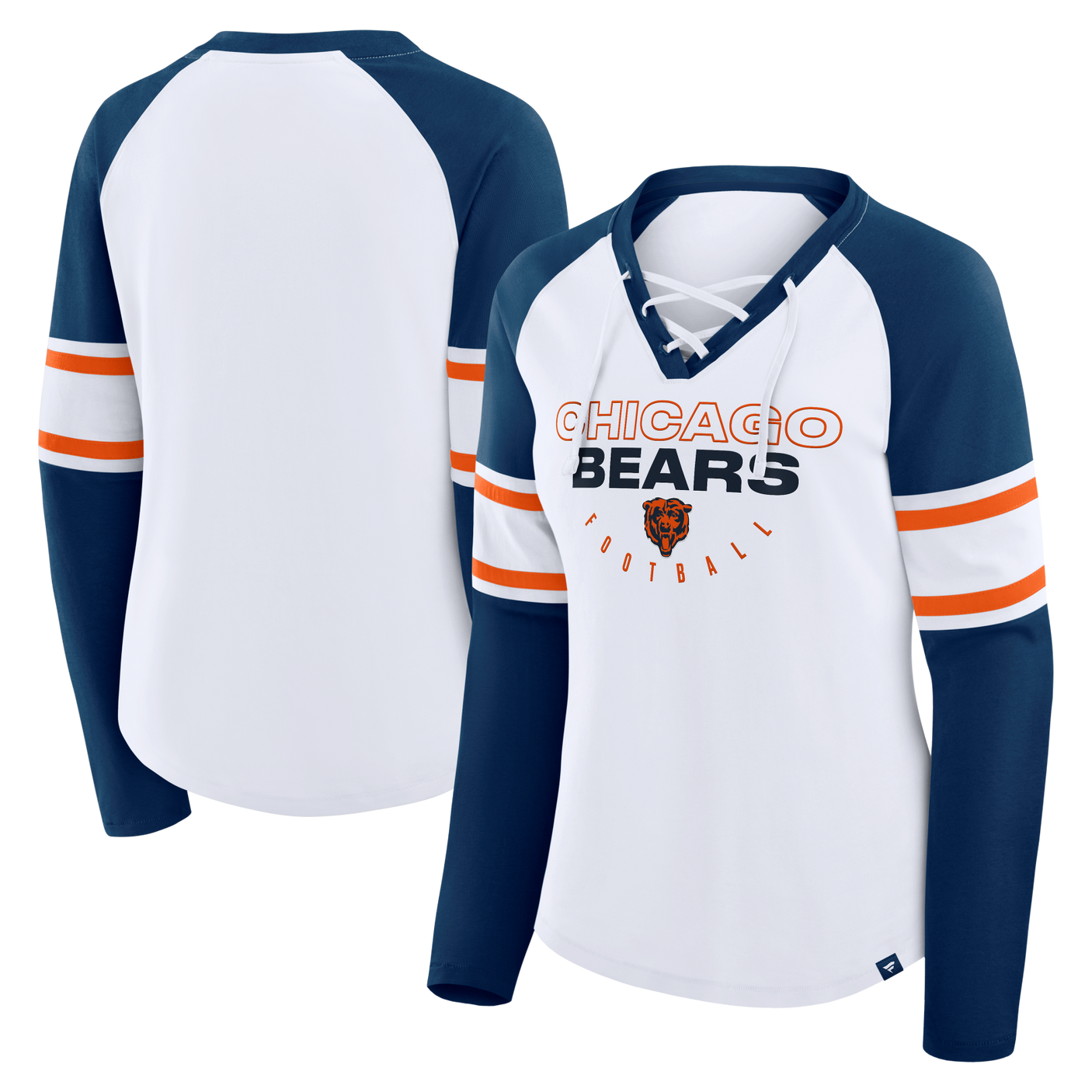 Bears 2025 Women's Fanatics Blitz Package Long Sleeve Fashion Top