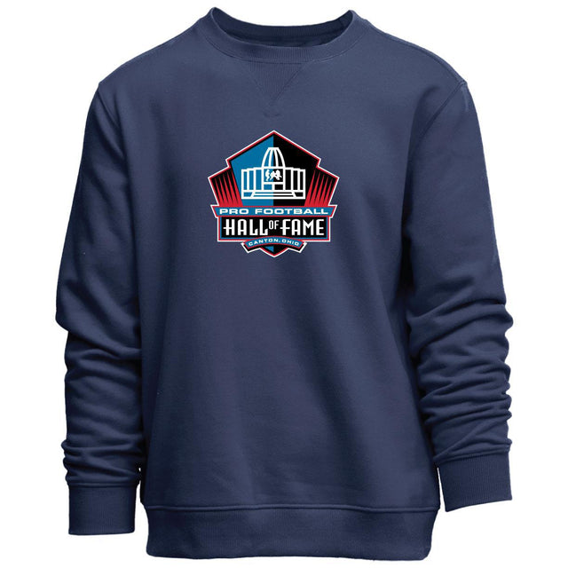 Hall of Fame 2025 Camp David Men's Navy Logo Crewneck