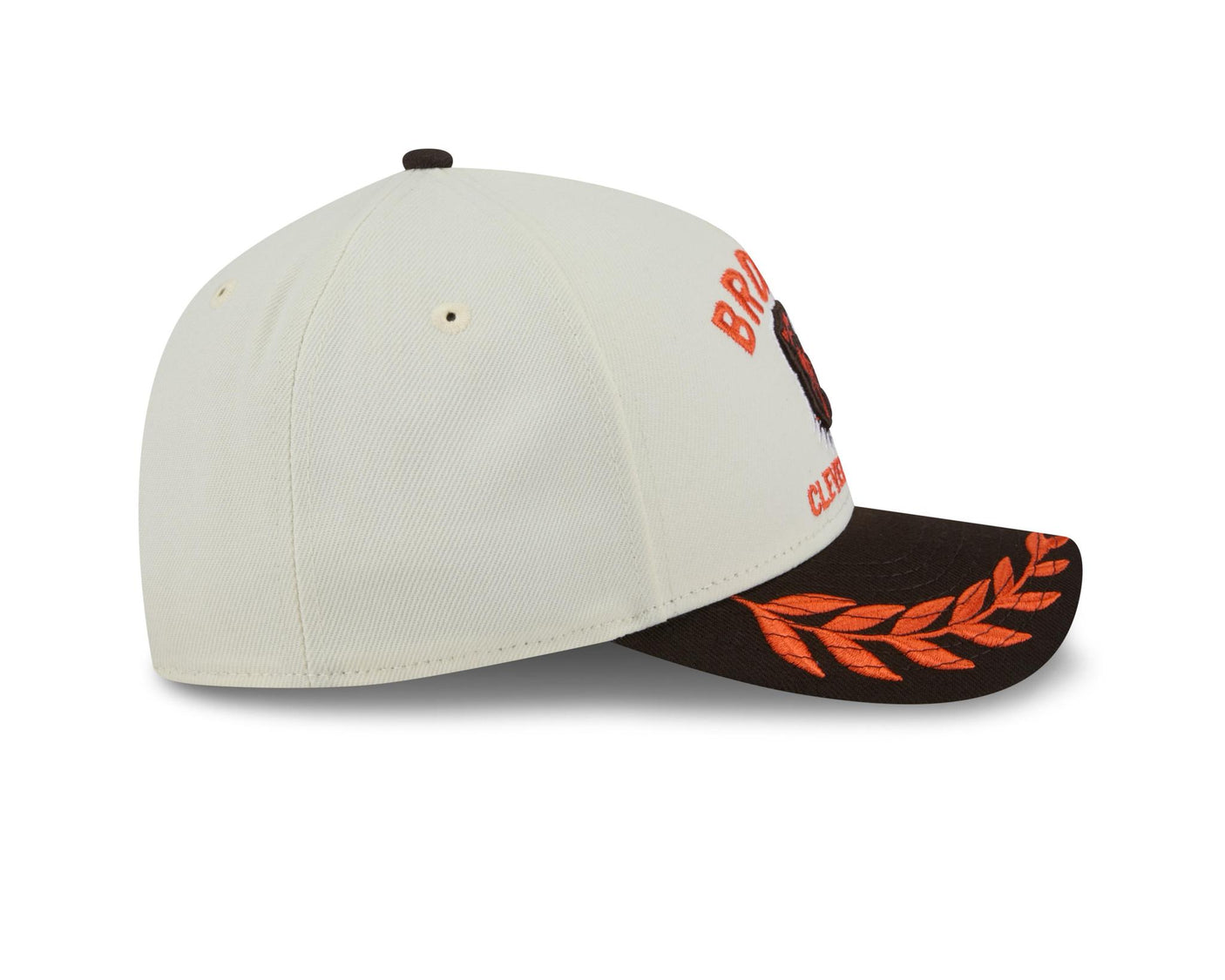 Browns 2025 New Era 9FORTY Stretch Snap Color Way Draft Hat