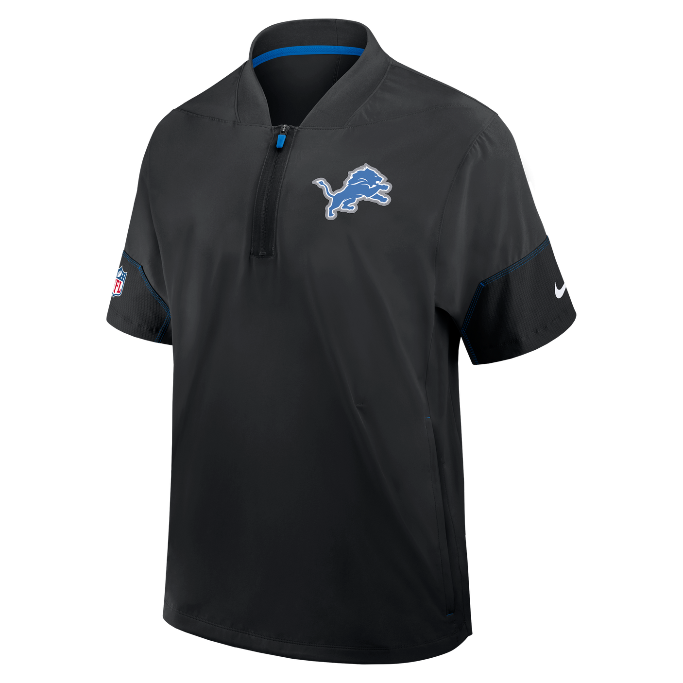 Lions 2026 Nike Men's Lightweight Coaches Short Sleeve Jacket