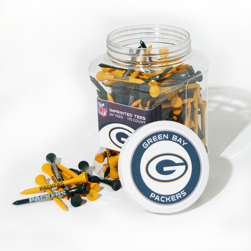 Packers 175 Count Golf Tee Jar