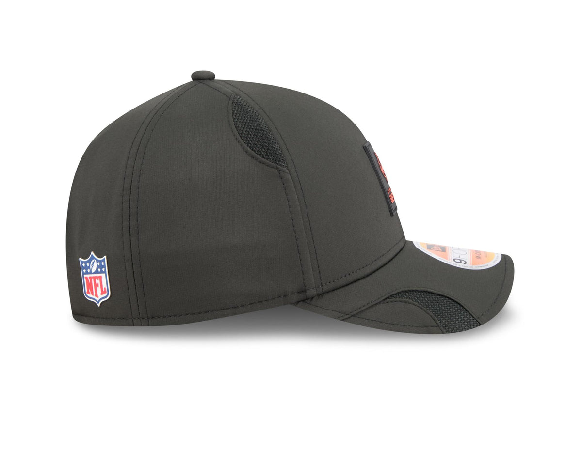 Bengals 2025 New Era Men's 9FORTY Sideline Hat Pro Football Hall of Fame