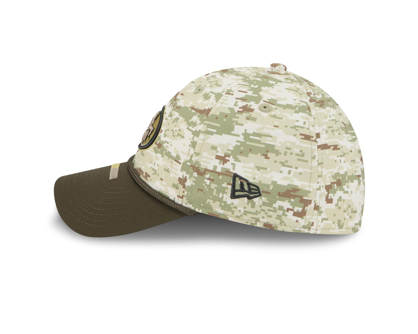 49ers 2025 New Era Men's 39THIRTY Salute to Service Hat