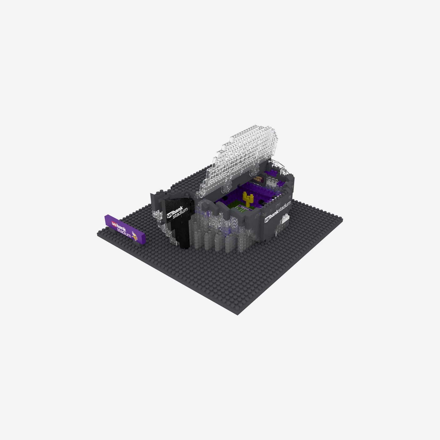 Vikings 3D Brxlz Mini Stadium