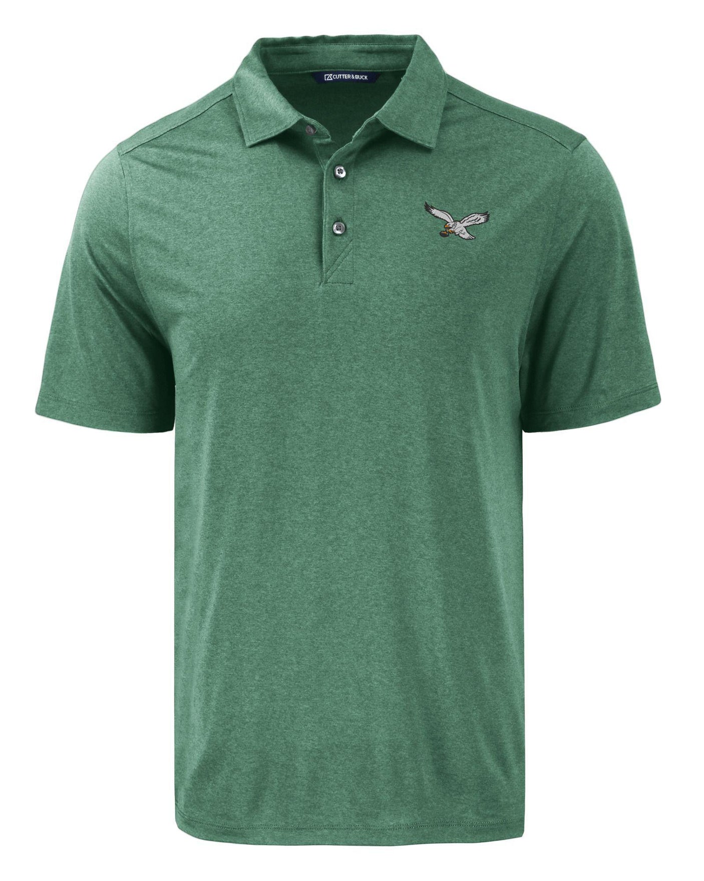 Eagles Cutter and Buck Men's Hunter Coastline Epic Comfort Eco Polo