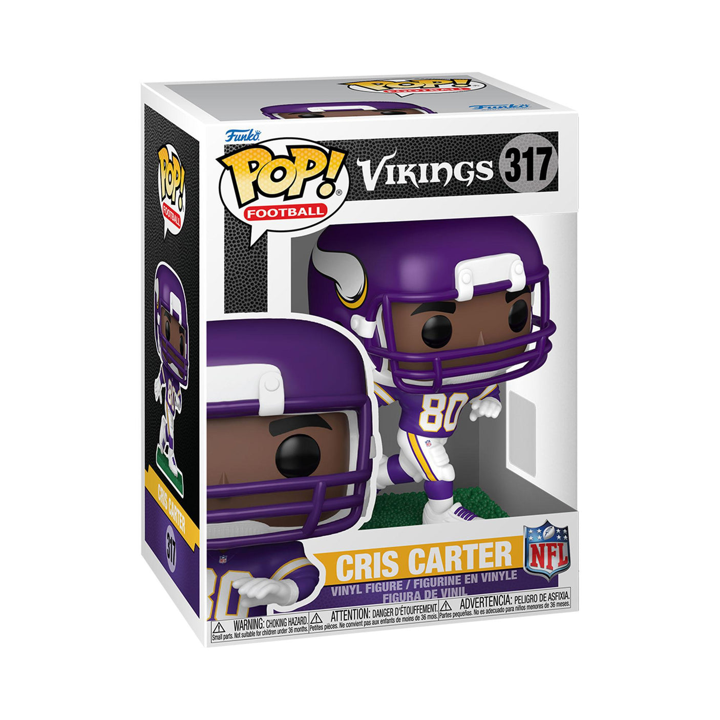 Vikings Cris Carter NFL Funko Pop! 317