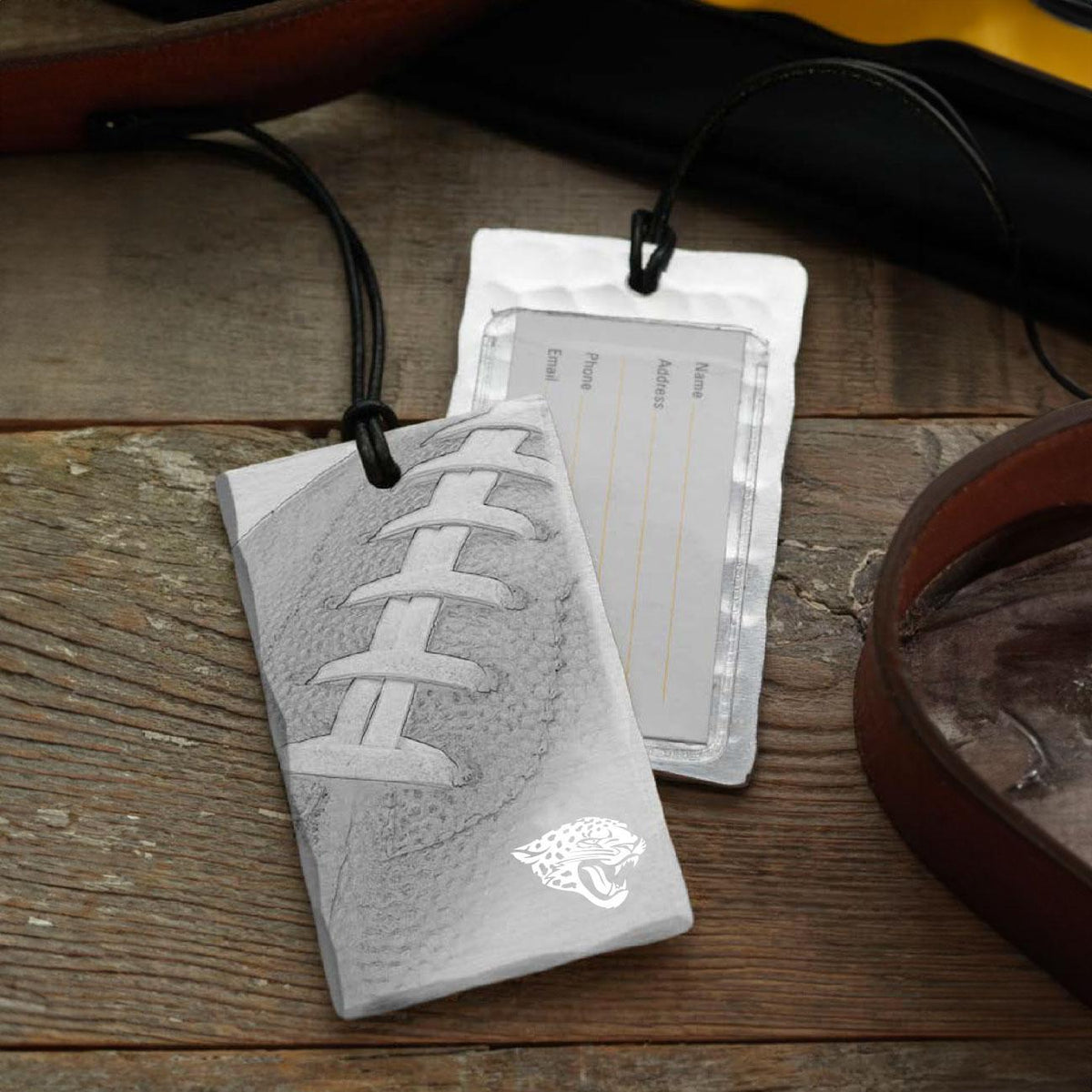 Jaguars Football Bag Tag