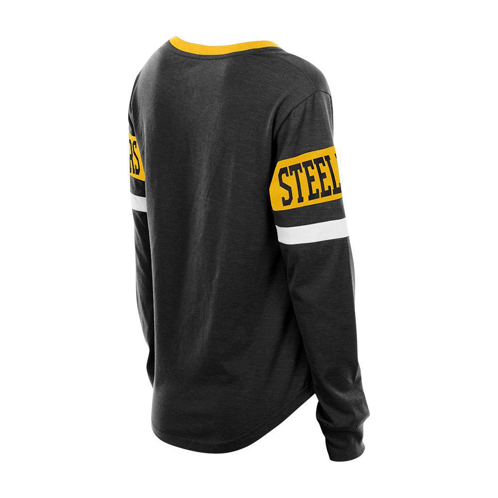 Steelers 2025 New Era Women's Long Sleeve T-Shirt