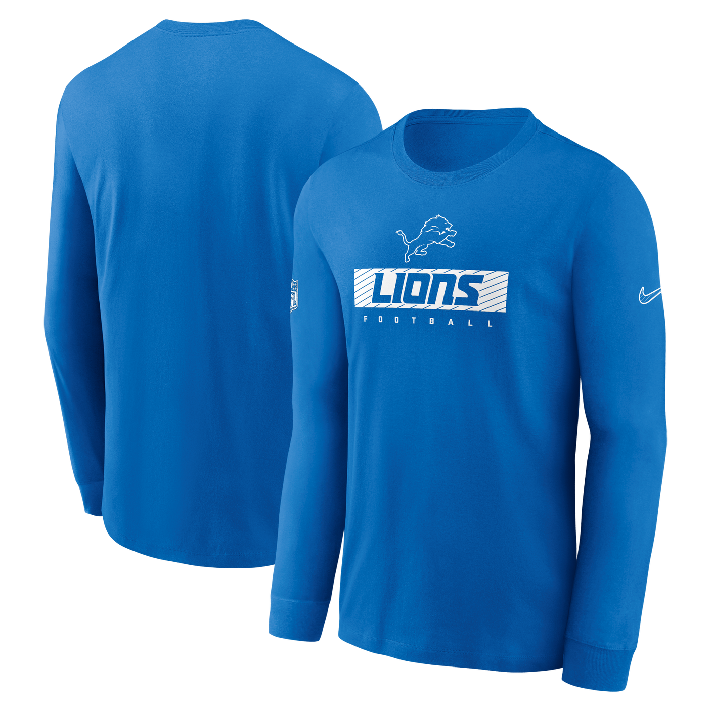 Lions Men's Nike Long Sleeve Team Issue T-Shirt