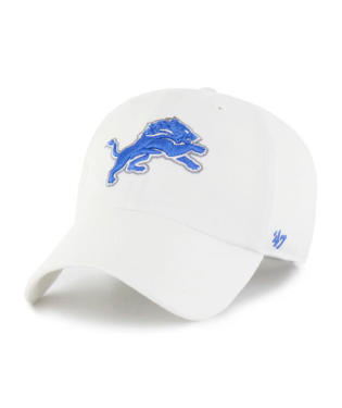 Lions 2025 '47 Brand Men's White Clean Up Hat