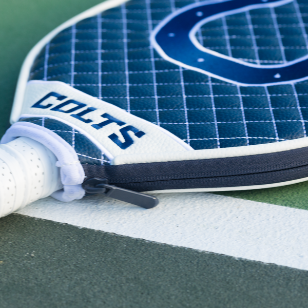 Colts Quilted Pickleball Paddle Cover