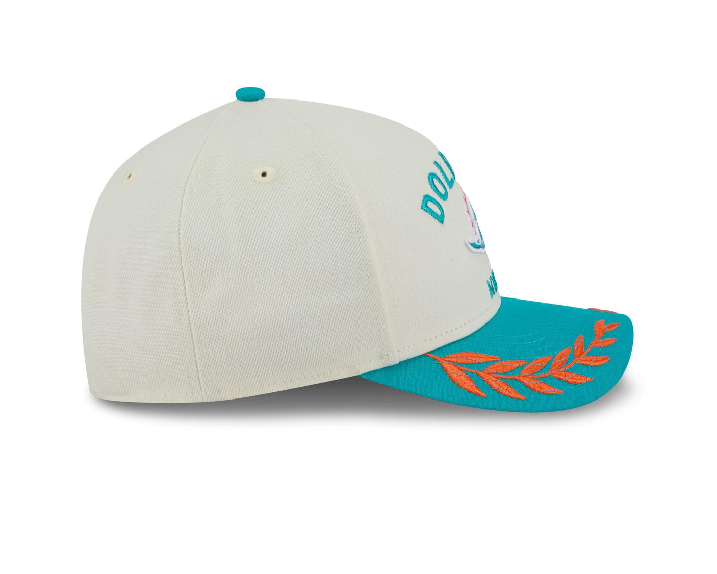 Dolphins 2025 New Era 9FORTY Stretch Snap Color Way Draft Hat