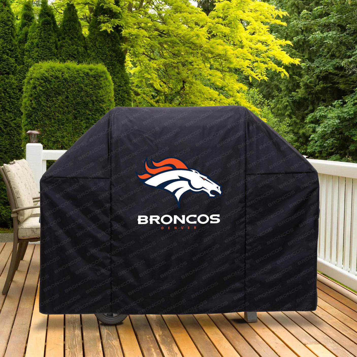 Broncos Heavy Duty Grill Cover