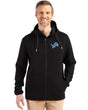 Lions Cutter & Buck Men's Roam Eco Full Zip Hooded Jacket