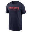 Patriots 2025 Nike Men's Sideline Team Issue T-Shirt