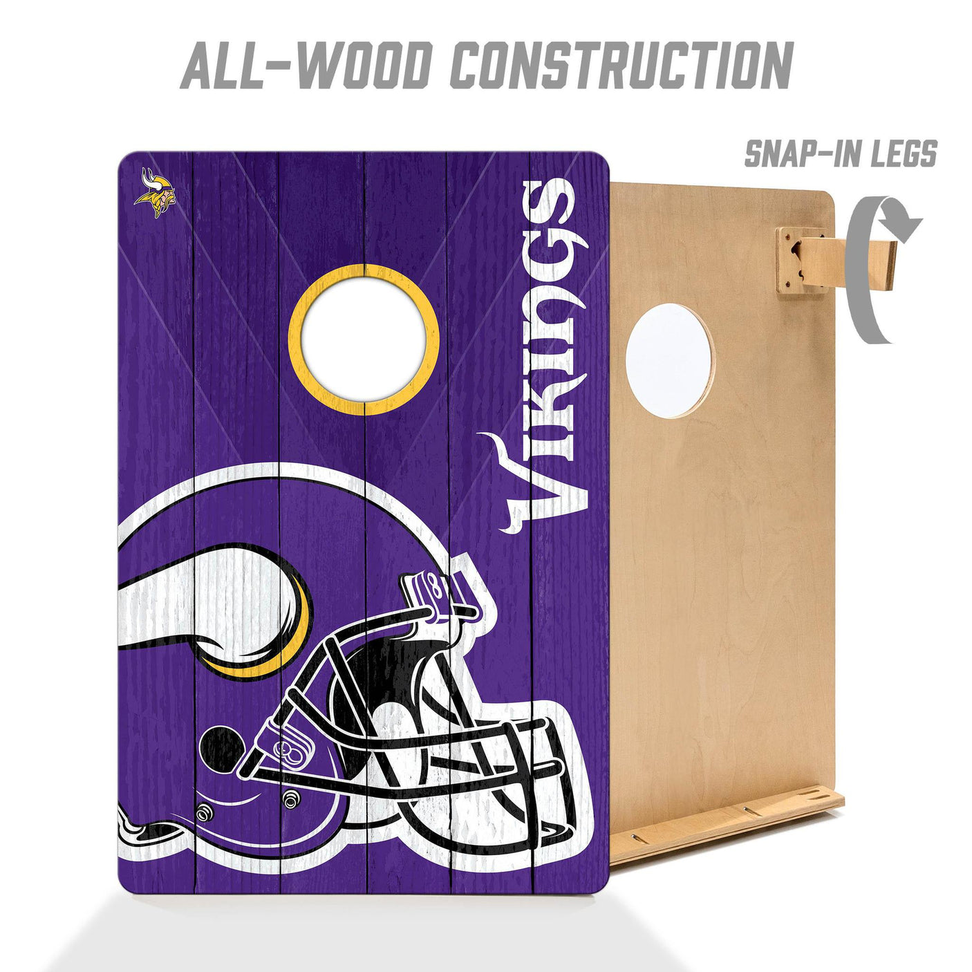 Vikings 2’ x 3’ Cornhole Game