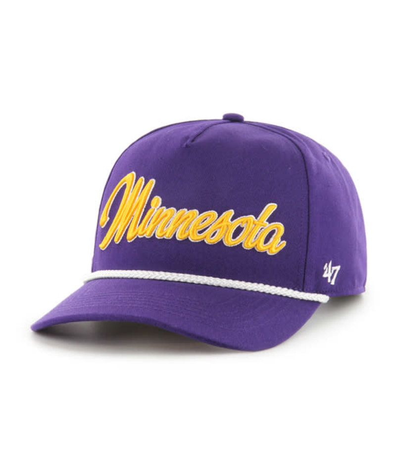 Vikings 2025 '47 Brand Men's Overhand Hitch Hat Pro Football Hall of Fame