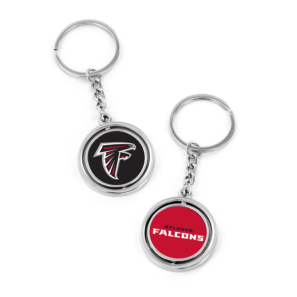Falcons Spinning Keychain